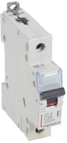 Выключатель автоматический Legrand DX3-E 6000 1п 50А C 6кА картинка